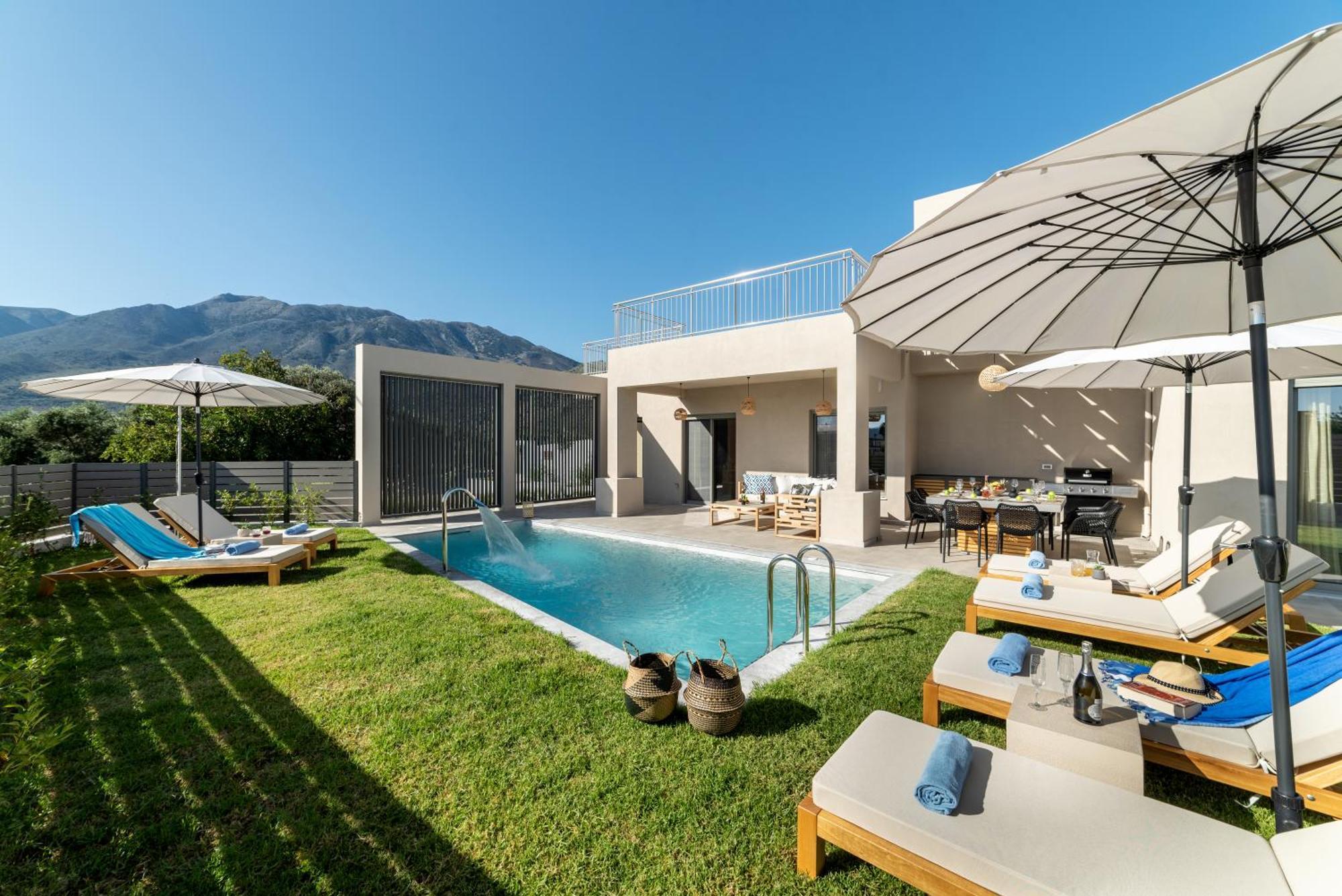 Ks Luxury Villas Heated Pools Георгиуполис Экстерьер фото