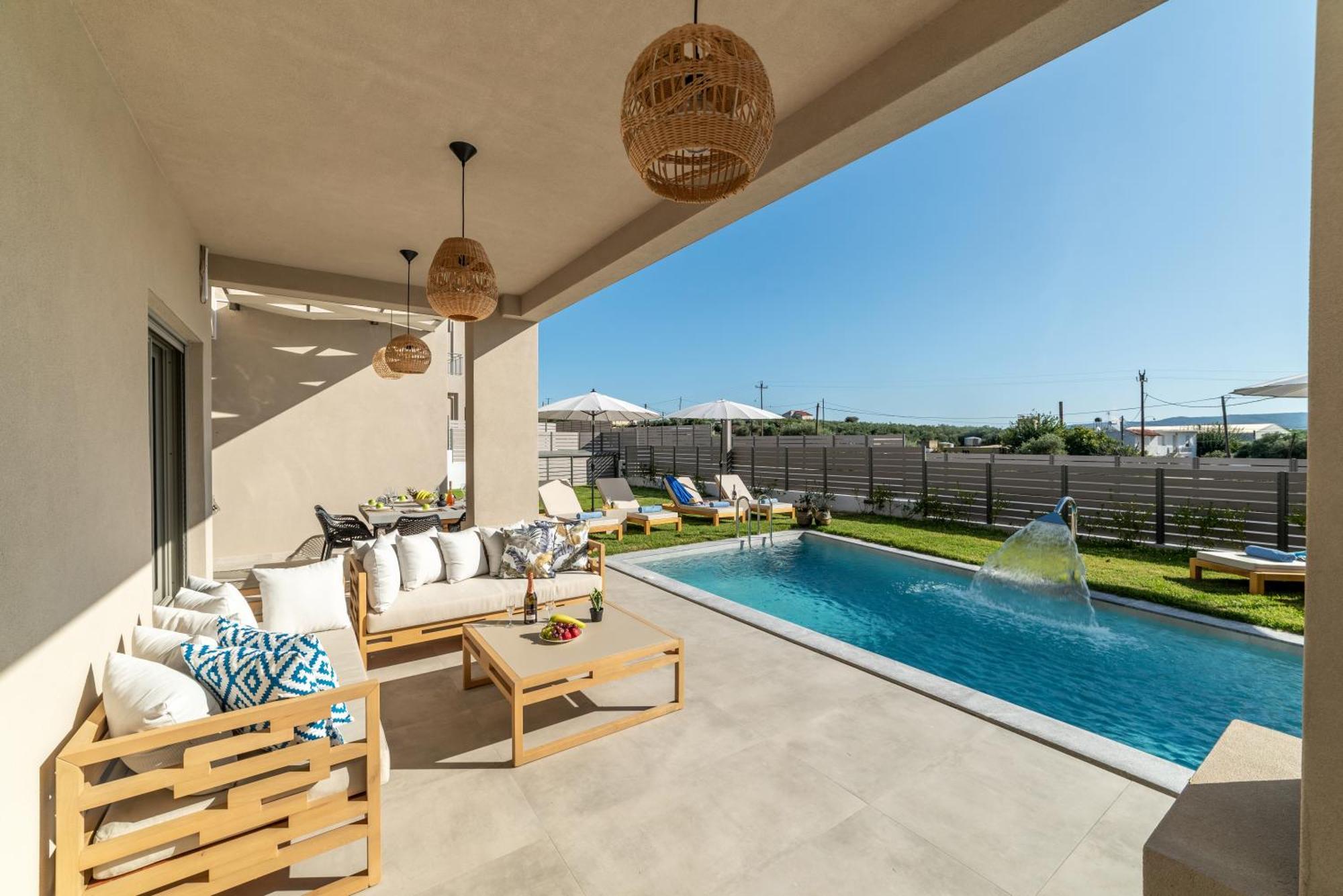 Ks Luxury Villas Heated Pools Георгиуполис Экстерьер фото