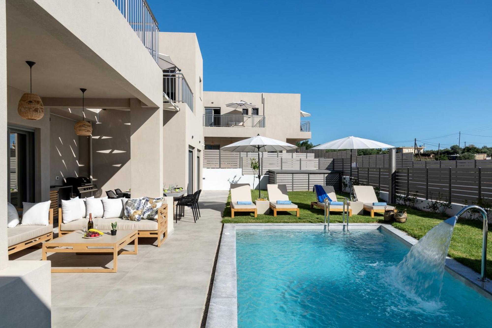 Ks Luxury Villas Heated Pools Георгиуполис Экстерьер фото