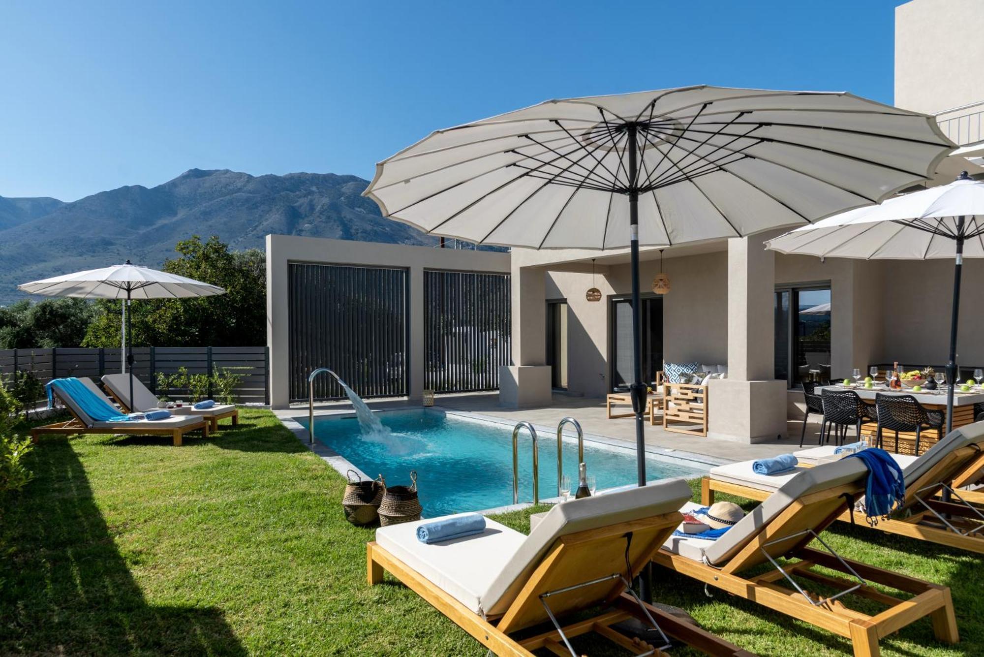 Ks Luxury Villas Heated Pools Георгиуполис Экстерьер фото