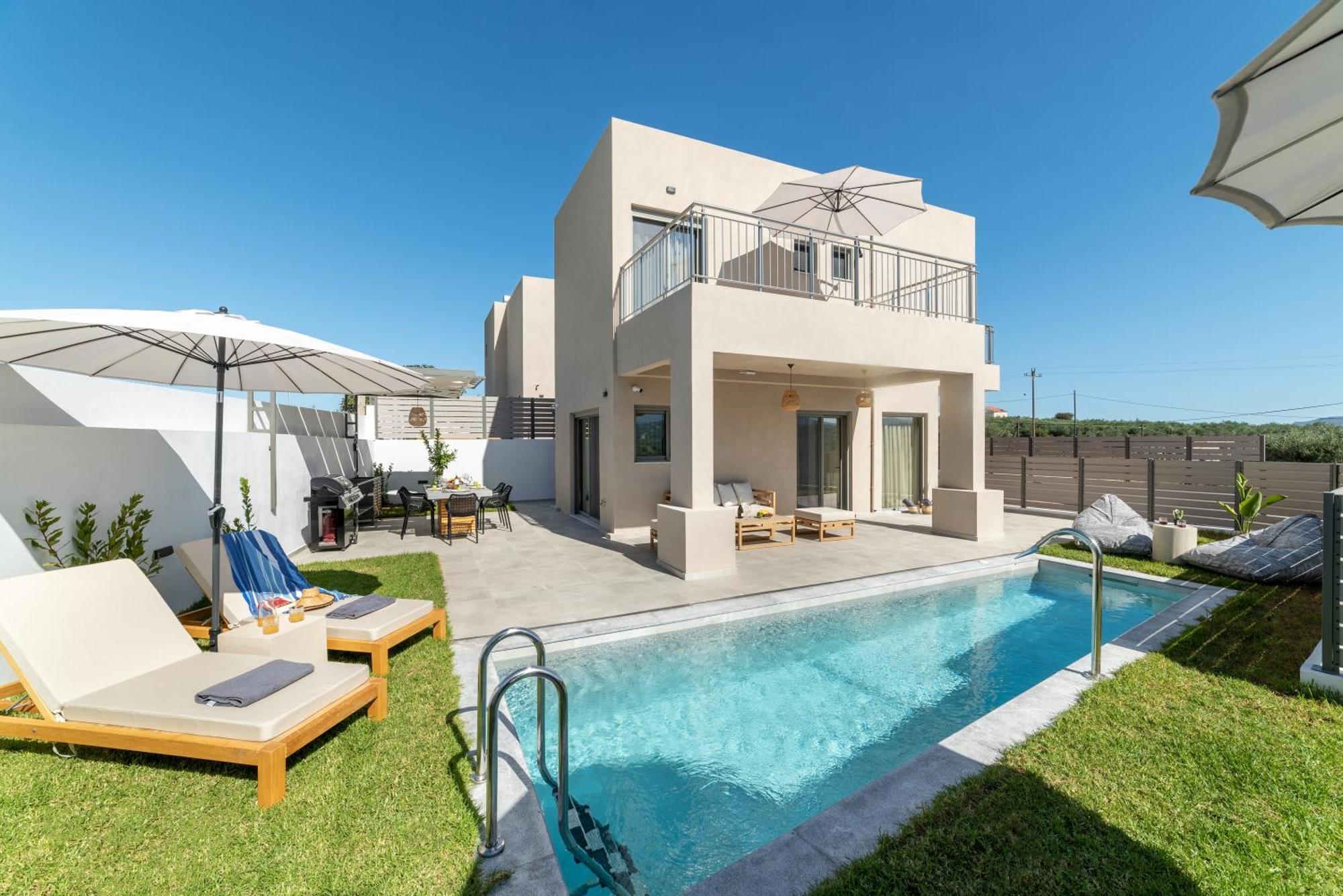 Ks Luxury Villas Heated Pools Георгиуполис Экстерьер фото
