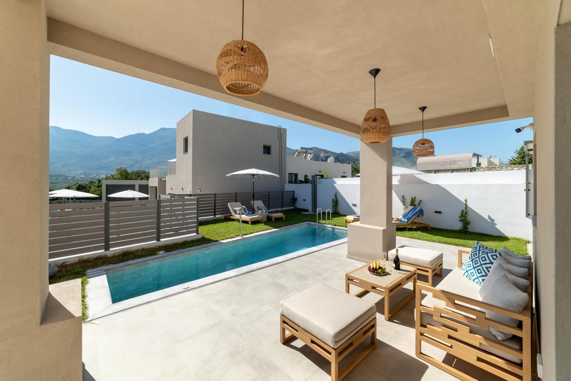 Ks Luxury Villas Heated Pools Георгиуполис Экстерьер фото