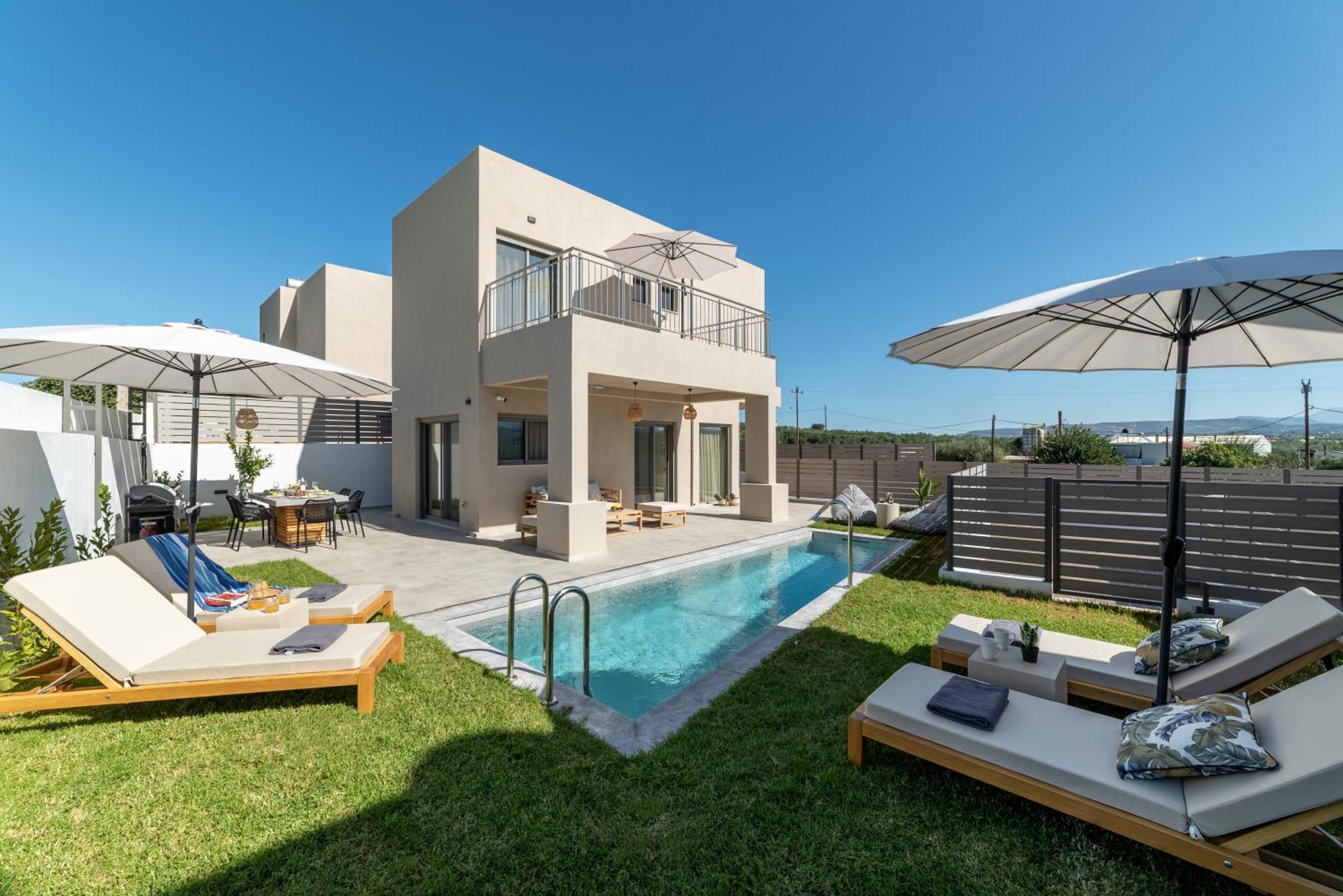 Ks Luxury Villas Heated Pools Георгиуполис Экстерьер фото