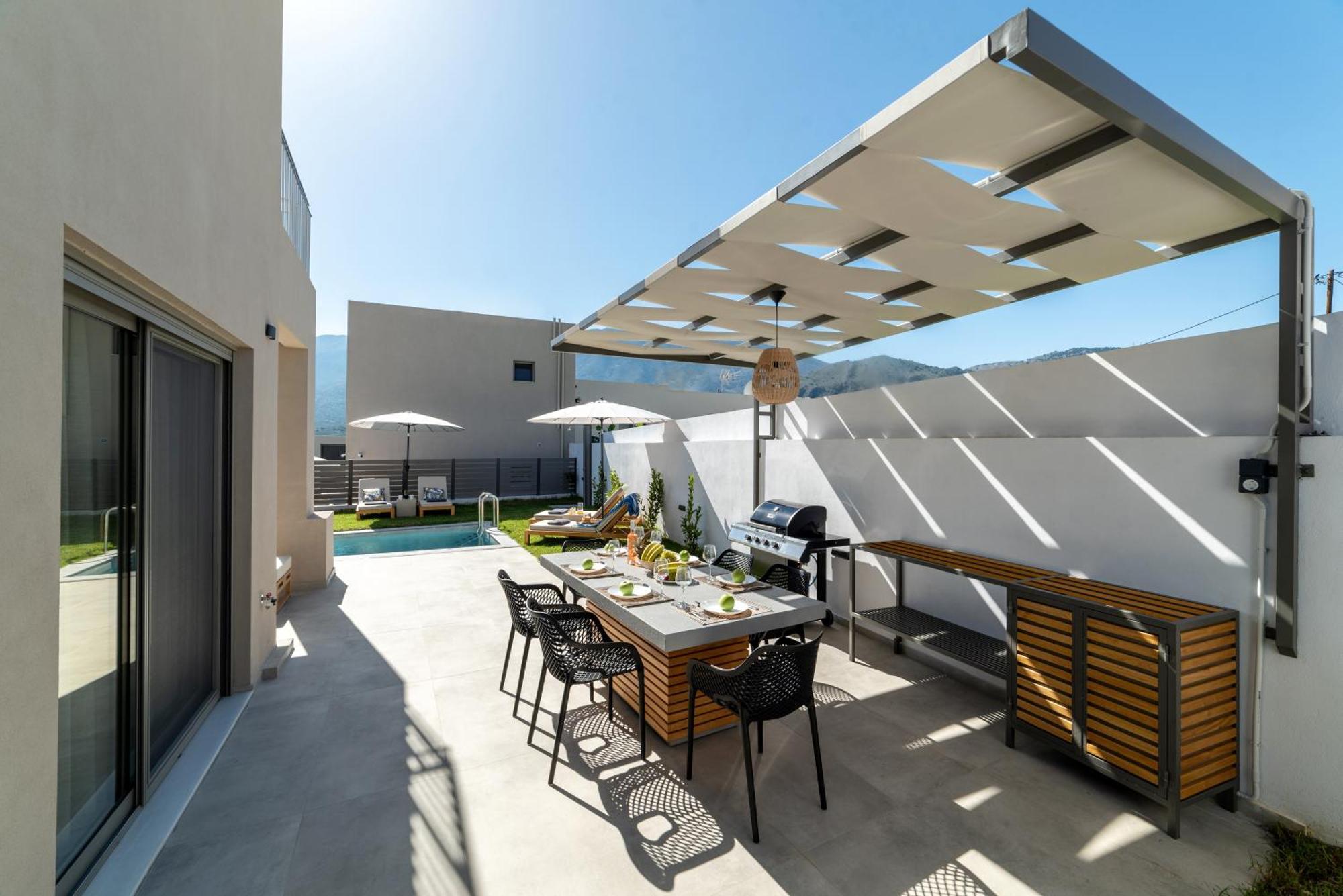 Ks Luxury Villas Heated Pools Георгиуполис Экстерьер фото