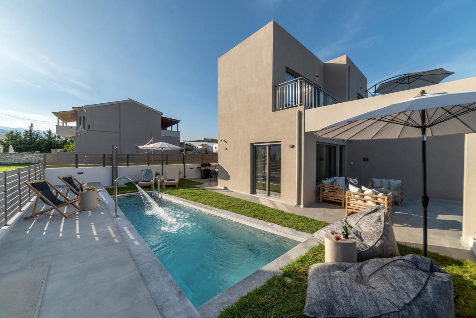 Ks Luxury Villas Heated Pools Георгиуполис Экстерьер фото