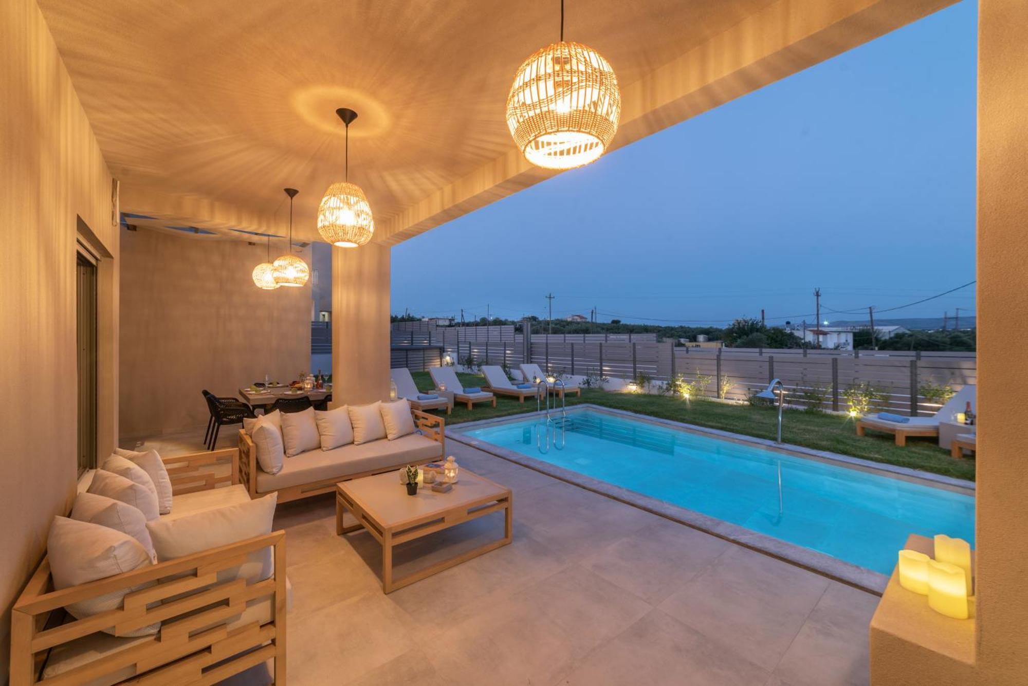 Ks Luxury Villas Heated Pools Георгиуполис Экстерьер фото