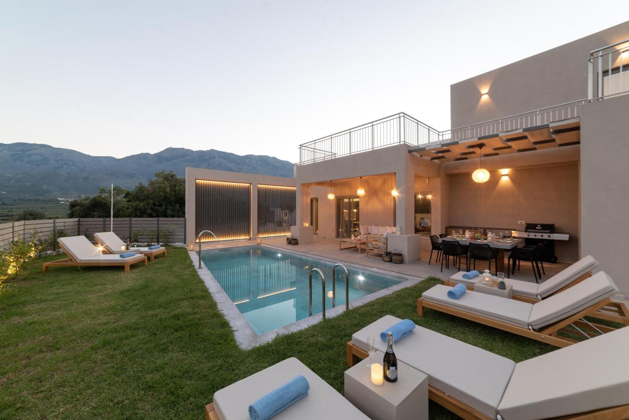 Ks Luxury Villas Heated Pools Георгиуполис Экстерьер фото