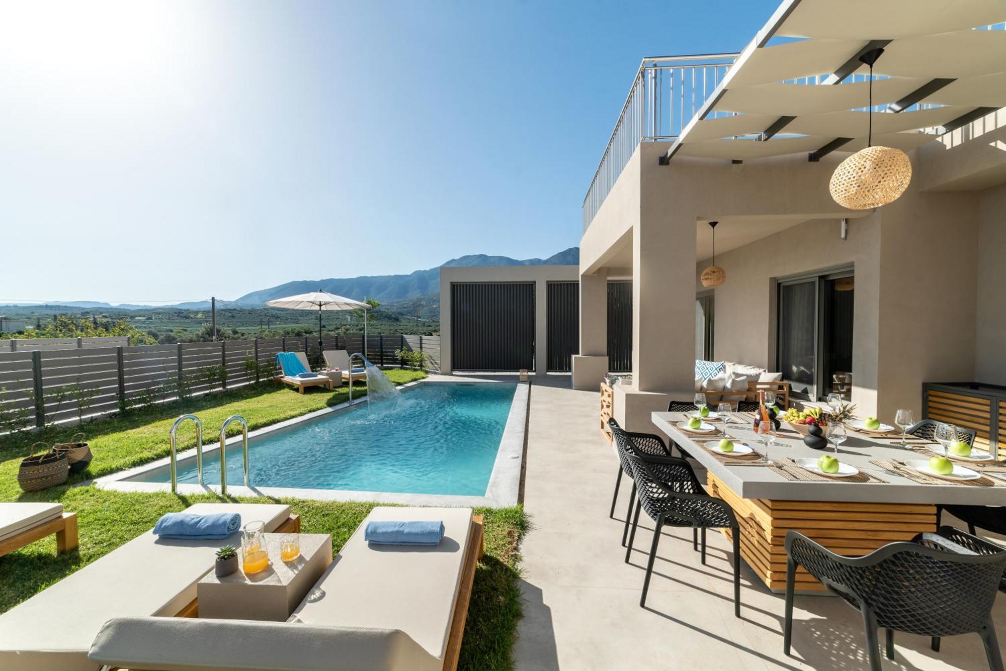 Ks Luxury Villas Heated Pools Георгиуполис Экстерьер фото