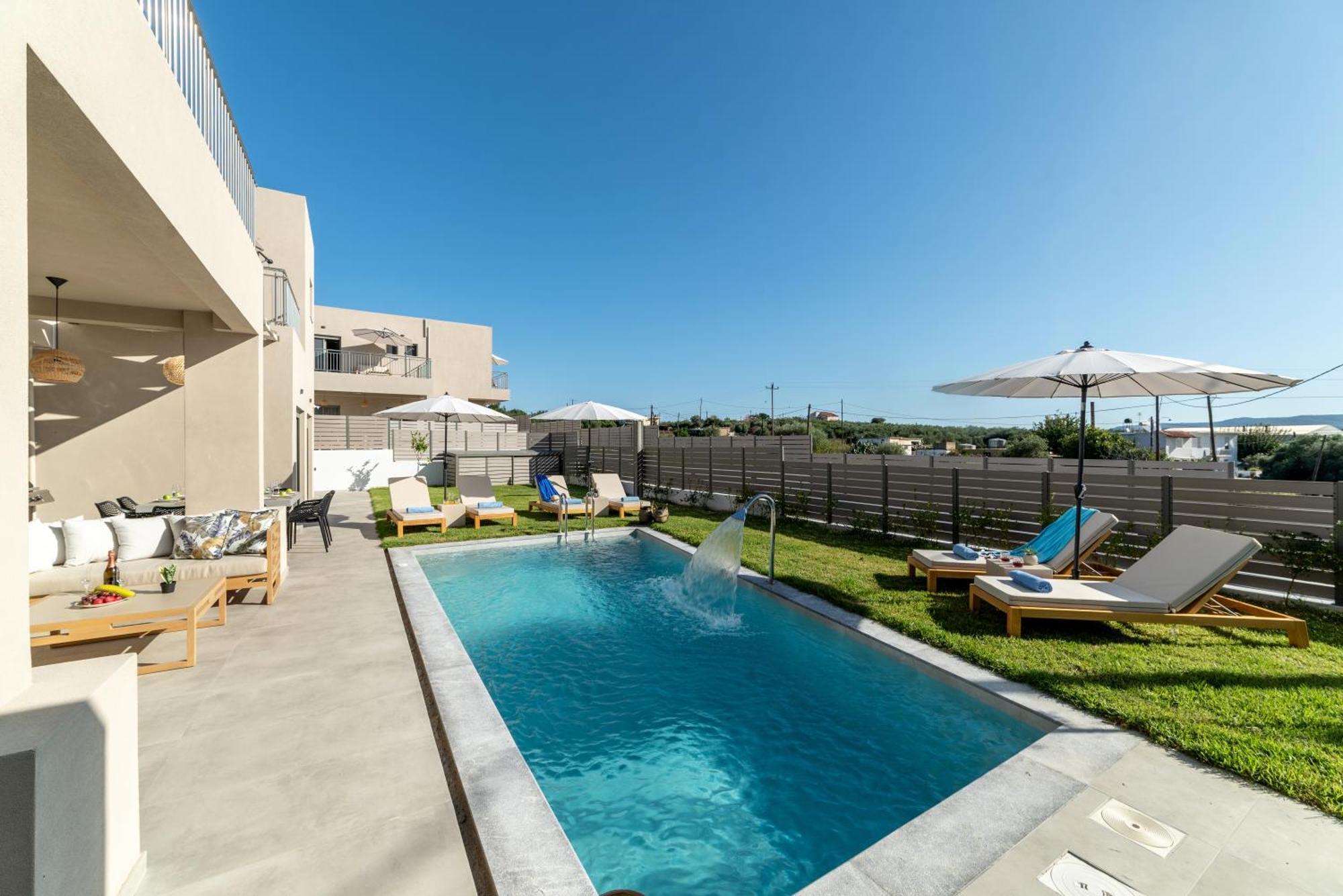 Ks Luxury Villas Heated Pools Георгиуполис Экстерьер фото