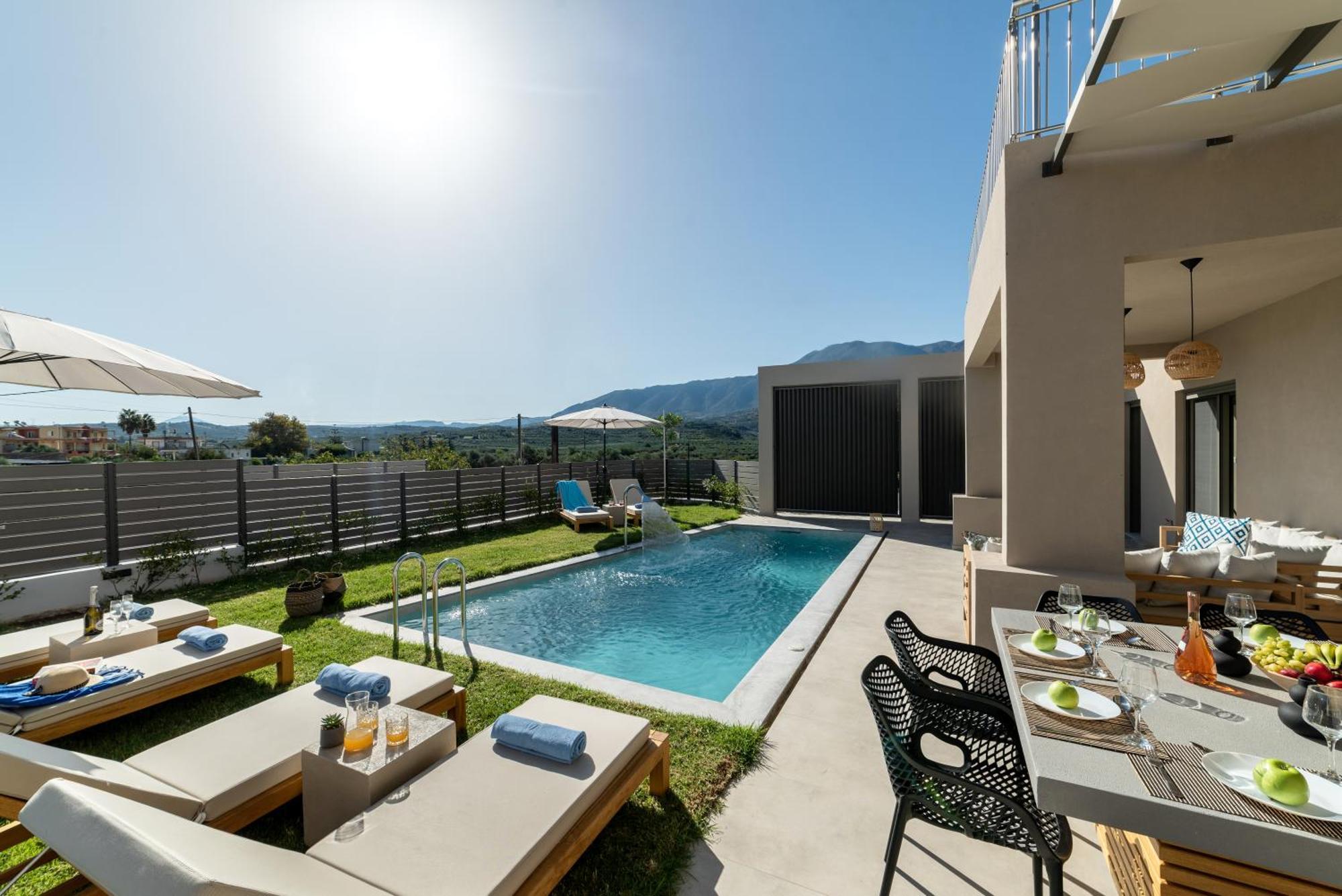 Ks Luxury Villas Heated Pools Георгиуполис Экстерьер фото