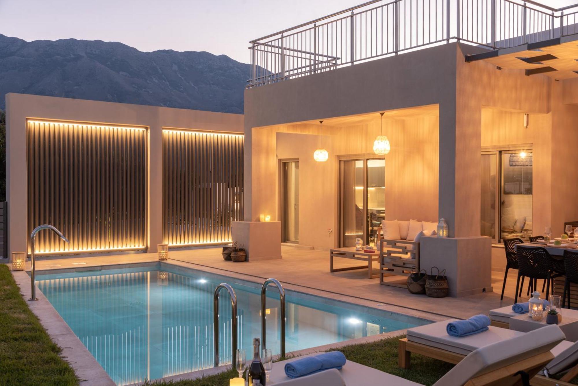 Ks Luxury Villas Heated Pools Георгиуполис Экстерьер фото