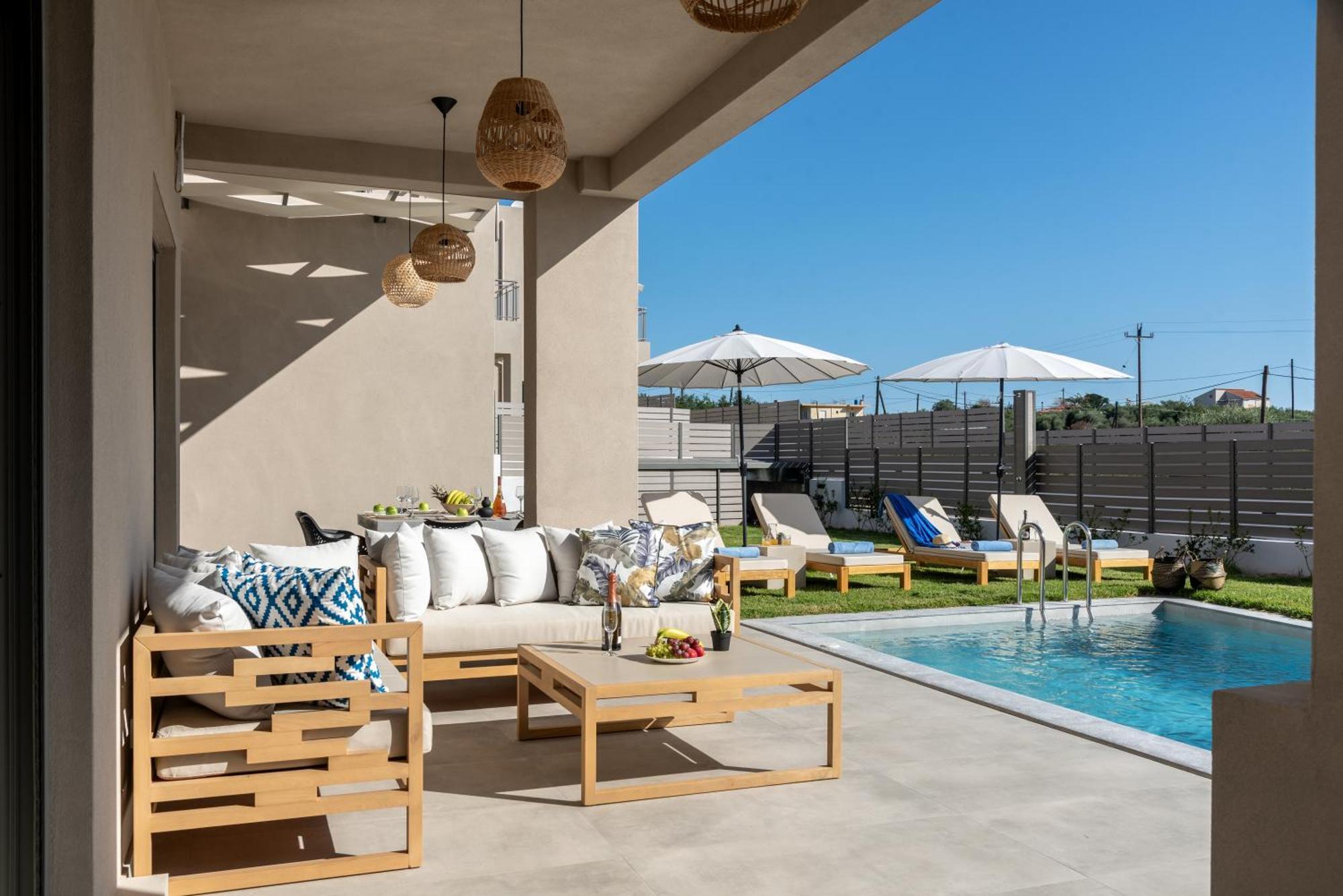 Ks Luxury Villas Heated Pools Георгиуполис Экстерьер фото