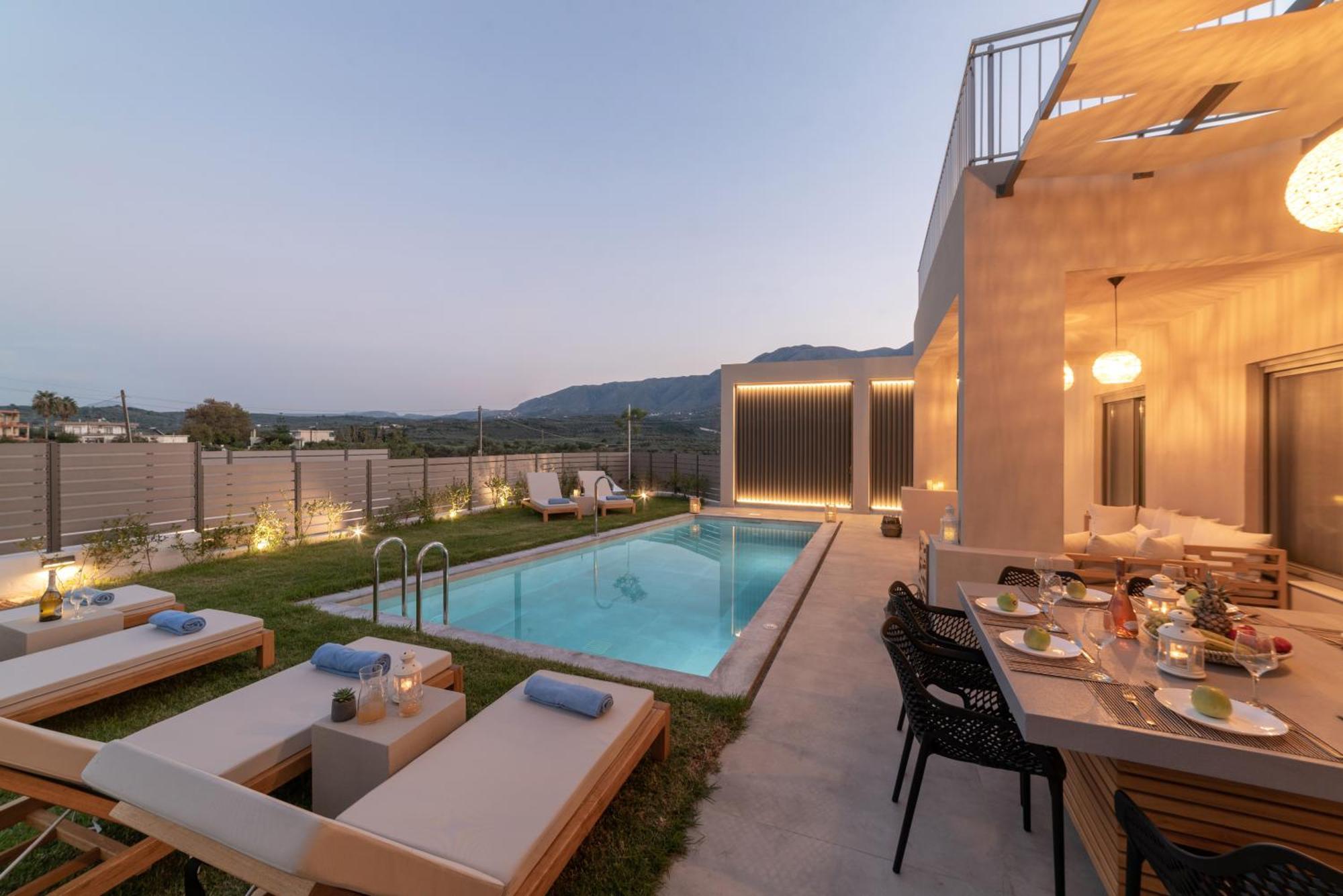 Ks Luxury Villas Heated Pools Георгиуполис Экстерьер фото
